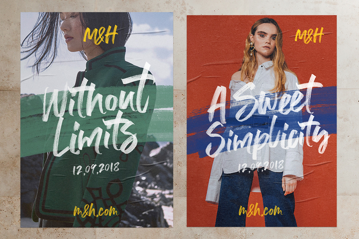 Black Stone Marker + SVG, a Script Font by kavoon (Photo 11 of 15)