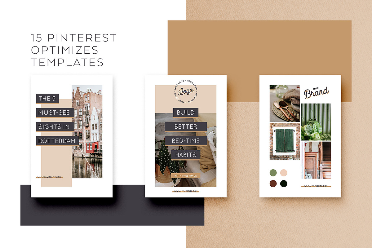 BOTANICA 30 Pinterest Templates, a Social Media Template by Andimaginary Creative Co. (Photo 4 of 8)