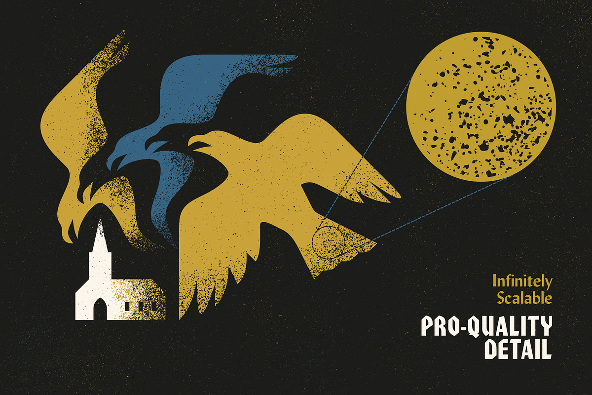 Grain Shader Brushes For Illustrator preview 7