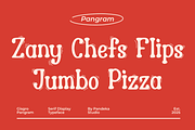 Gisgro - Playful Serif Display, a Serif Font by Pandeka Studio (Thumbnail 8 of 9)
