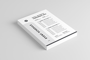 Event Schedule | MS Word & Indesign, a Flyer Template by Leaflove (Thumbnail 2 of 5)