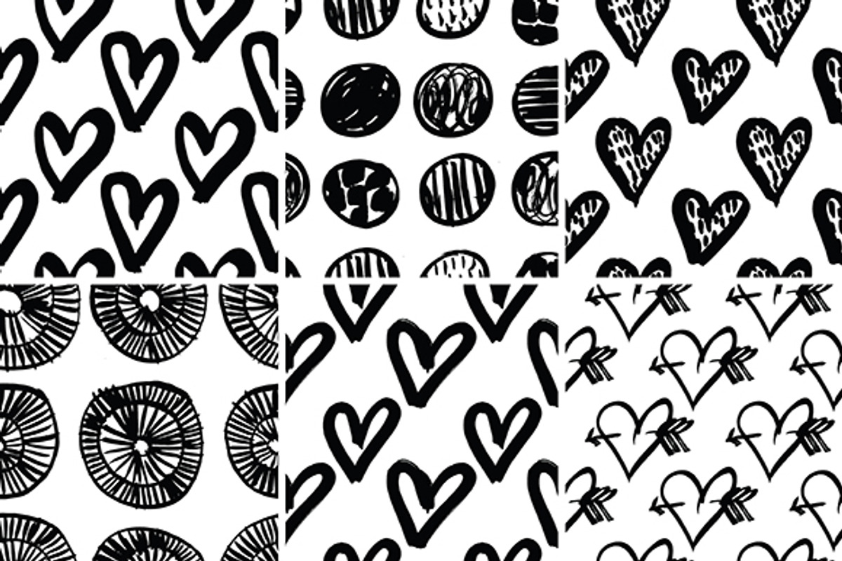 #2 Vector INK collection, a Pattern Graphic by Tanya Akhmett (Photo 8 of 12)