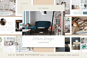 Modern Interior Design Lookbook, a Magazine Template by Digiluxe (Thumbnail 1 of 5)