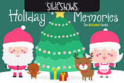 Slideshows Holiday Memories, a Presentation Template by himoki (Thumbnail 1 of 5)
