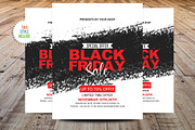 Vintage Black Friday Sale Flyer, a Flyer Template by Madhabi Studio (Thumbnail 2 of 6)