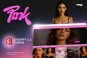 Pink Shopify Theme - Premium, a Shopify Template by dunagency (Thumbnail 1 of 8)