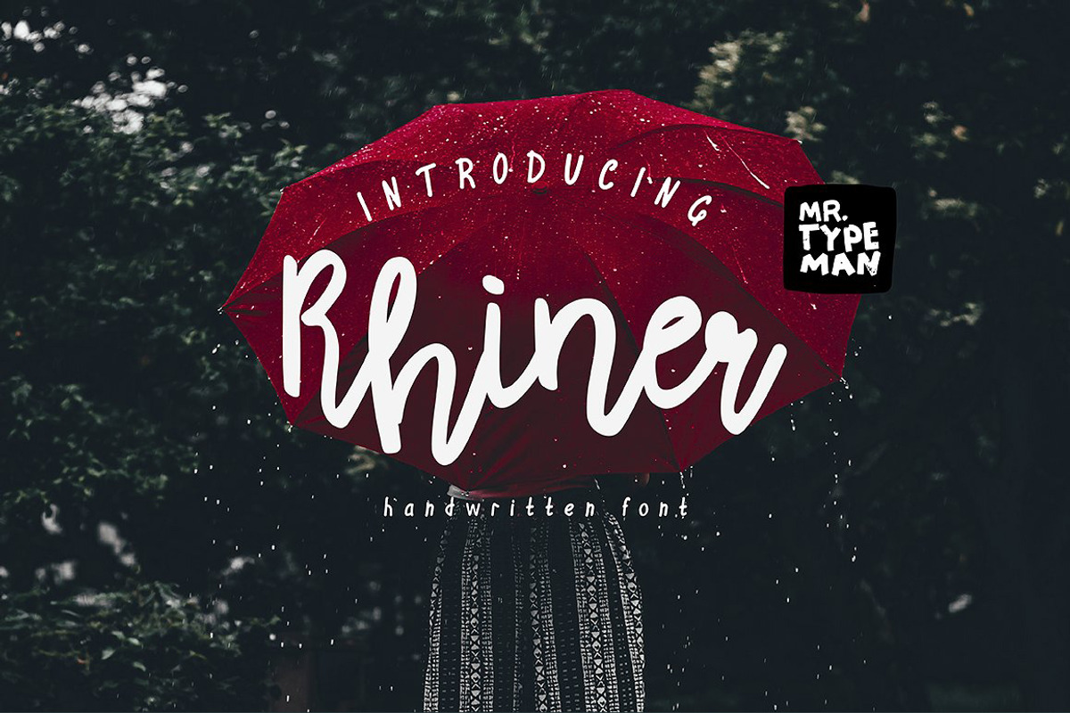 Rhiner Handwritten Script
