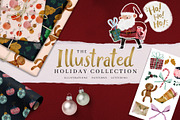 Illustrated Holiday Collection, an Illustration by Shelly Laslo Illustration (Thumbnail 1 of 8)
