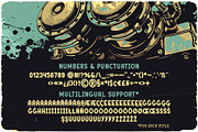 Piston Lover Retro Racing Font, a Sans Serif Font by JumboDesign (Thumbnail 5 of 6)