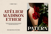 Zeist Qisofay - Modern Luxury Serif, a Serif Font by NexaLine (Thumbnail 2 of 10)