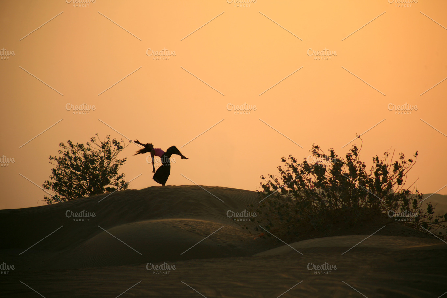 Girl in the desert, a Person Photo by VIBE Collective