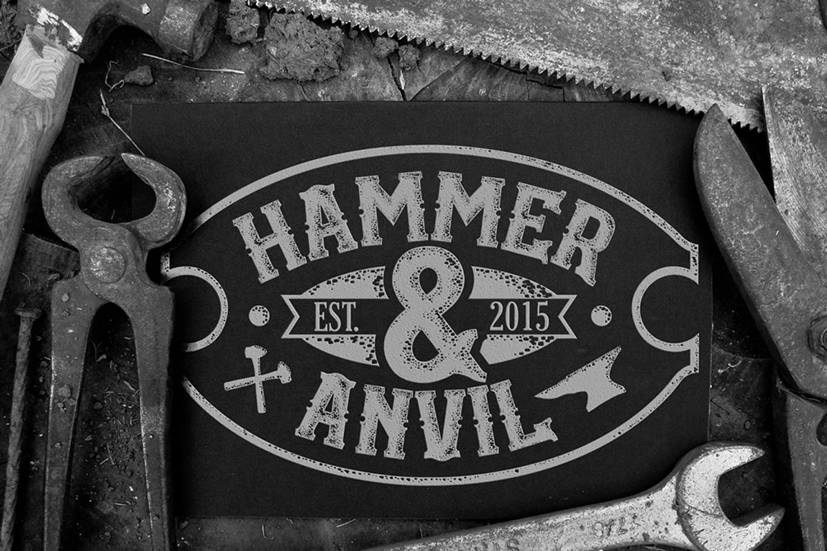 Hammer & Anvil Font