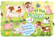 At The Farm - Part1, an Animal Illustration by Haso (Thumbnail 1 of 10)