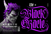 Marble Galaxy Typeface, a Blackletter Font by alit design (Thumbnail 7 of 20)