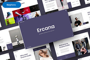 Ercana – Business Keynote Template, a Presentation Template by Dens Creative Studio