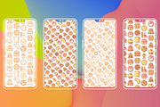 Bakery Patterns Collection, a Pattern Graphic by Alex Blogoodf (Thumbnail 2 of 8)