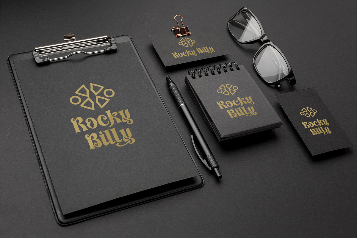 Black Hungry, a Serif Font by Letterara (Photo 2 of 10)