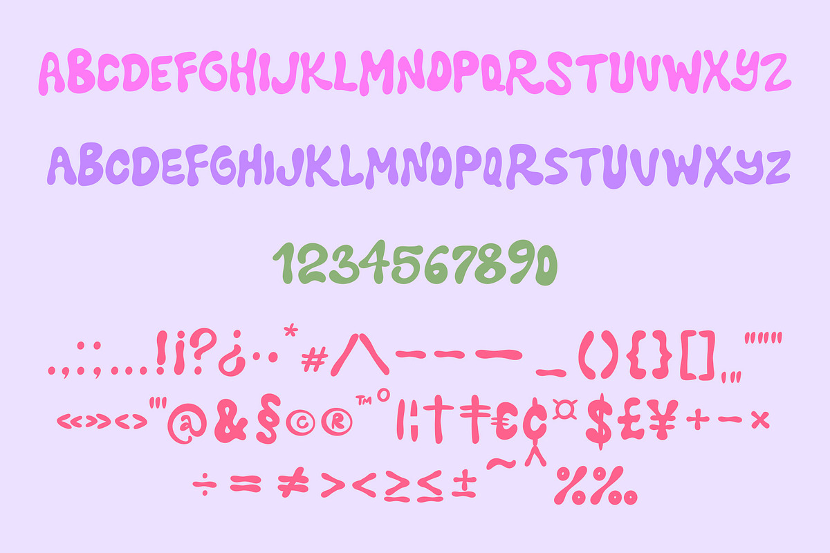 Kindness Power // Groovy Font Set, a Script Font by PeachCreme (Photo 10 of 11)