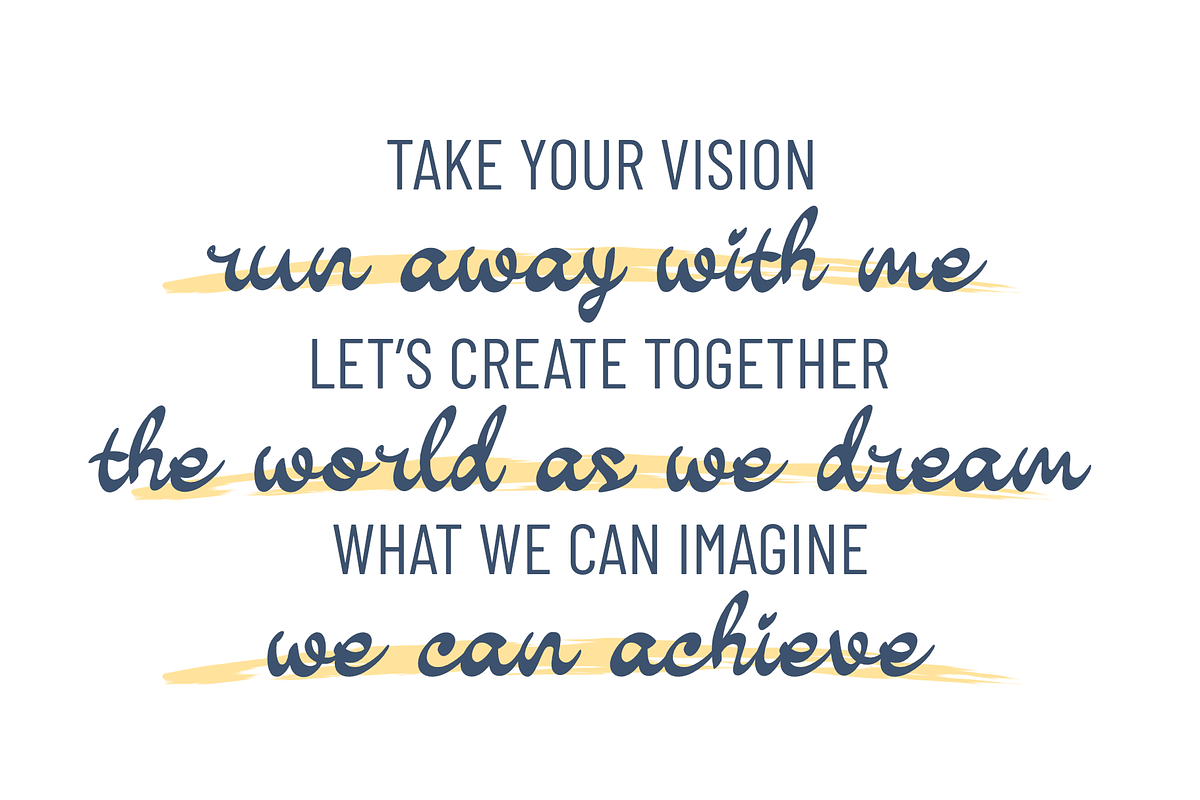 RIELEVA, a Handwritten Font by Rizenight (Photo 6 of 6)