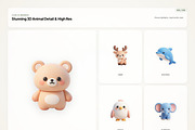 3D Animal Icons, an Emoji Icon by River Visual (Thumbnail 3 of 5)