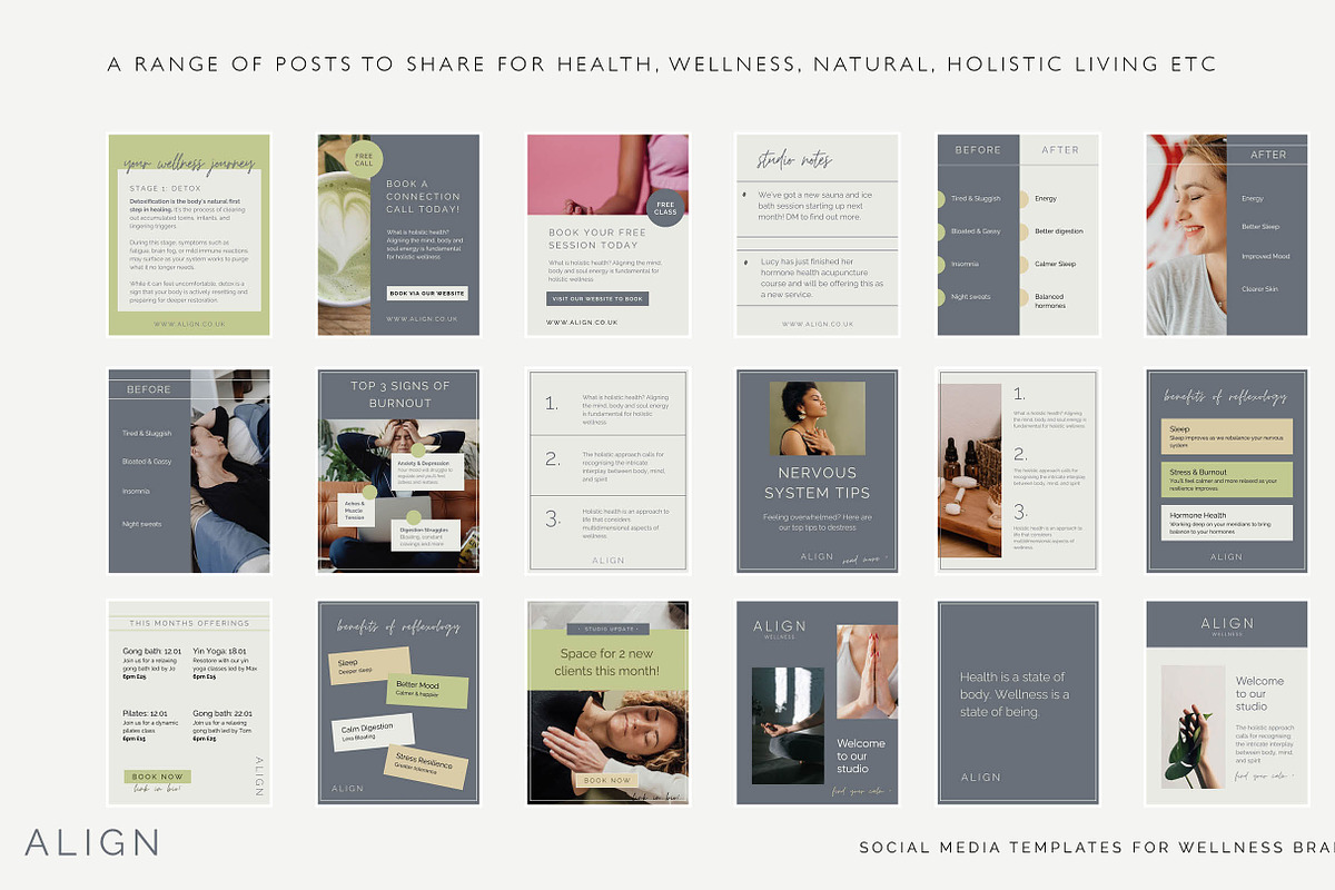 Spiritual Wellness Social Media Kit, a Social Media Template by CreativeWilderness (Photo 6 of 11)