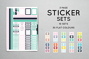 Sticker Set Collection, an Object Graphic by Lacy's Designs (Thumbnail 2 of 8)
