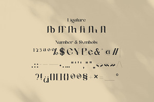 Afteris Moghu Modern/Vintage Font