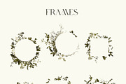 Muted Greenery Watercolor Clipart, an Illustration by BlumenSoul (Thumbnail 5 of 10)
