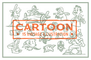 Cartoon Vintage Illustration, an Object Graphic by maghrib (Thumbnail 3 of 5)