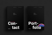 Graphic Design Portfolio Layout, a Brochure Template by E-Type (Thumbnail 7 of 7)