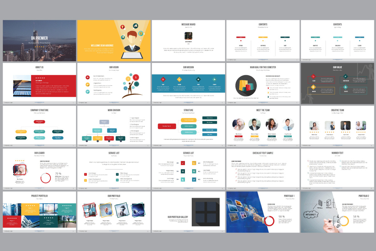 Da Premier Powerpoint Template, a Presentation Template by GreenDesign (Photo 1 of 4)