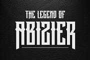 Marinoka - Blackletter, a Blackletter Font by Arterfak Project (Thumbnail 2 of 12)