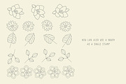 Procreate Floral Brushes, a Brush Add-On by Little Nordic Atelier (Thumbnail 5 of 5)