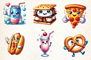 Cute Junk Food Sublimation Clipart, a Work Illustration by Dream Creation (Thumbnail 4 of 5)