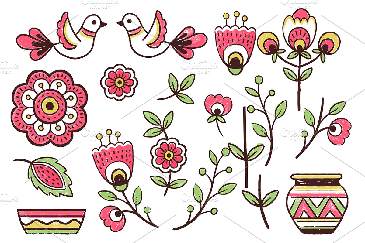 Stylized Ukrainian pattern, a Pattern Graphic by Nataliia Toporovska (Photo 5 of 5)
