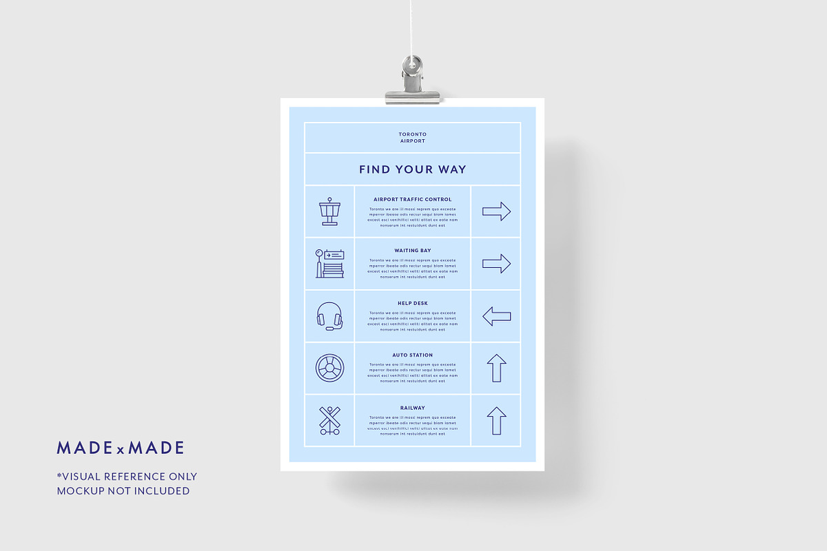 Navigation Line Icons, an Outline Icon by Made by Made (Photo 6 of 7)
