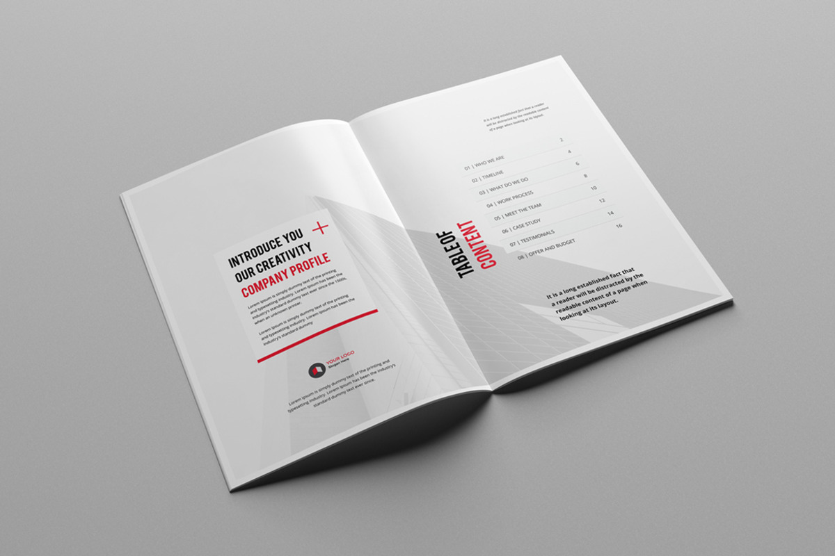 Creative Brief Template, a Brochure Template by Pro-Gh (Photo 2 of 7)