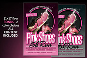 Pink Shoes 5k Run Flyer, a Flyer Template by potterDesigns (Thumbnail 1 of 2)