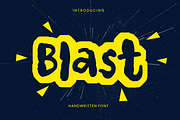Blast | Bold and Playful Font, a Font by alphArtype (Thumbnail 1 of 12)