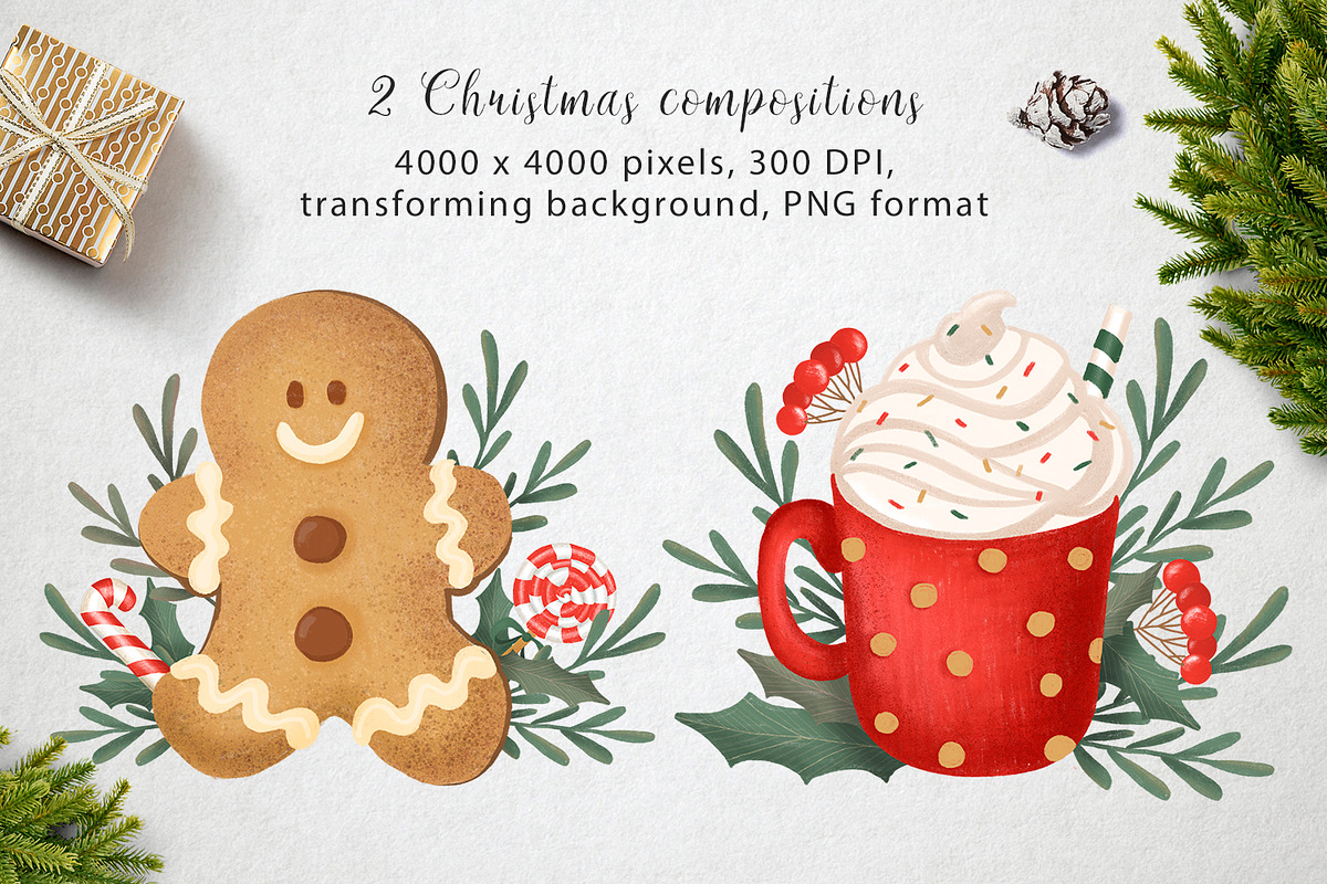 Hugge Christmas, an Illustration by annasokol_ (Photo 4 of 9)