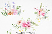 Soft Pastel Spring/Summer Watercolor, a Pattern Graphic by Deckar_art (Thumbnail 5 of 5)
