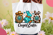 Cowgirl Easter Png, Western Easter P, an Illustration by OK Design (Thumbnail 3 of 6)