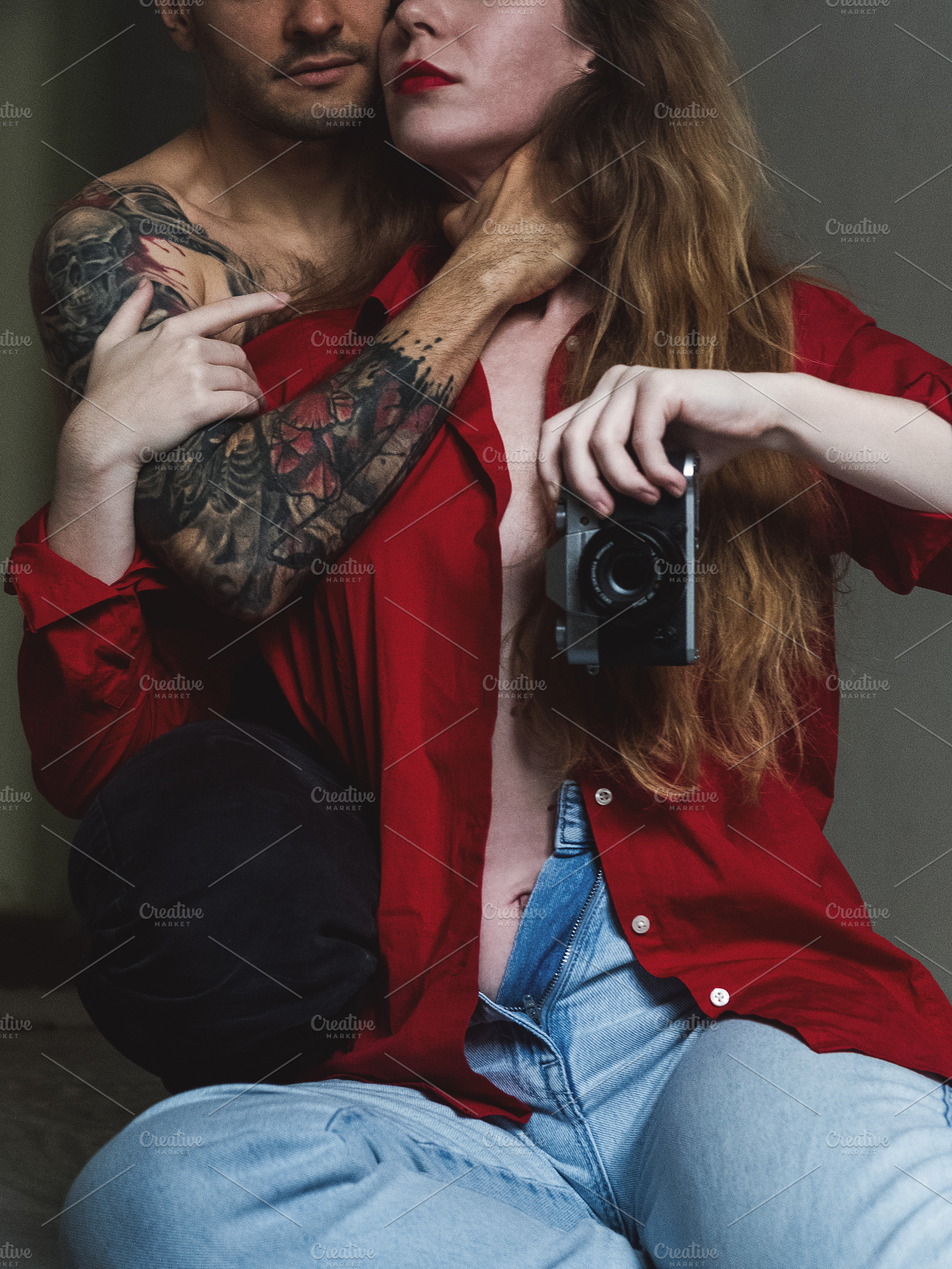 Passionate couple, a Photo by Margo Nikolskaya
