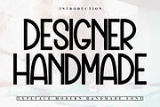 Designer Handmade, a Handwritten Font by InermediaSTUDIO (Thumbnail 1 of 7)