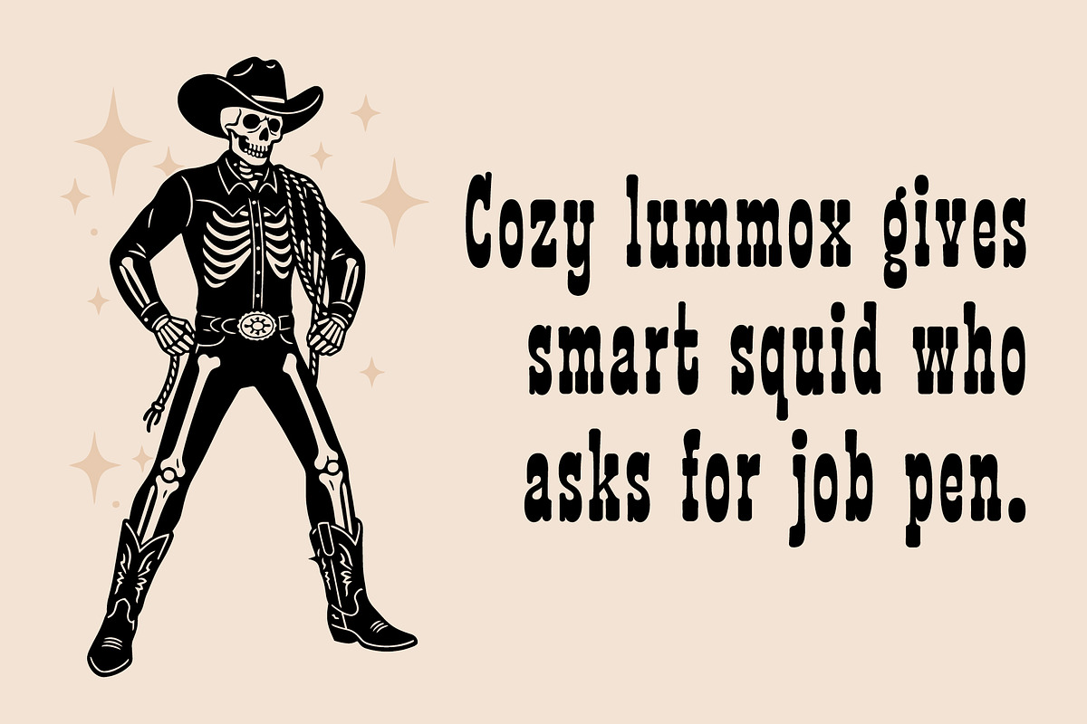 Yeehaw, a Font by Loudoun Design Co. (Photo 4 of 6)