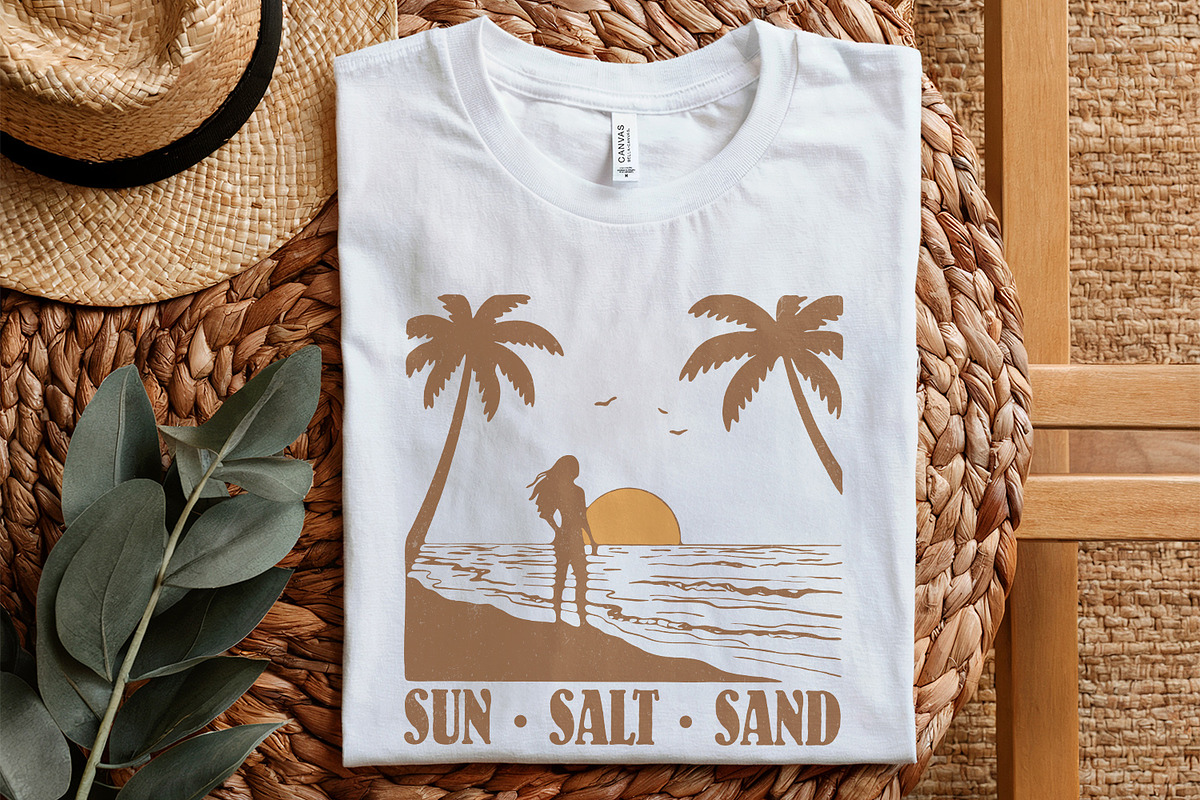 Sun Salt Sand PNG, Retro Summer, an Illustration by SharpMarketplace (Photo 5 of 9)