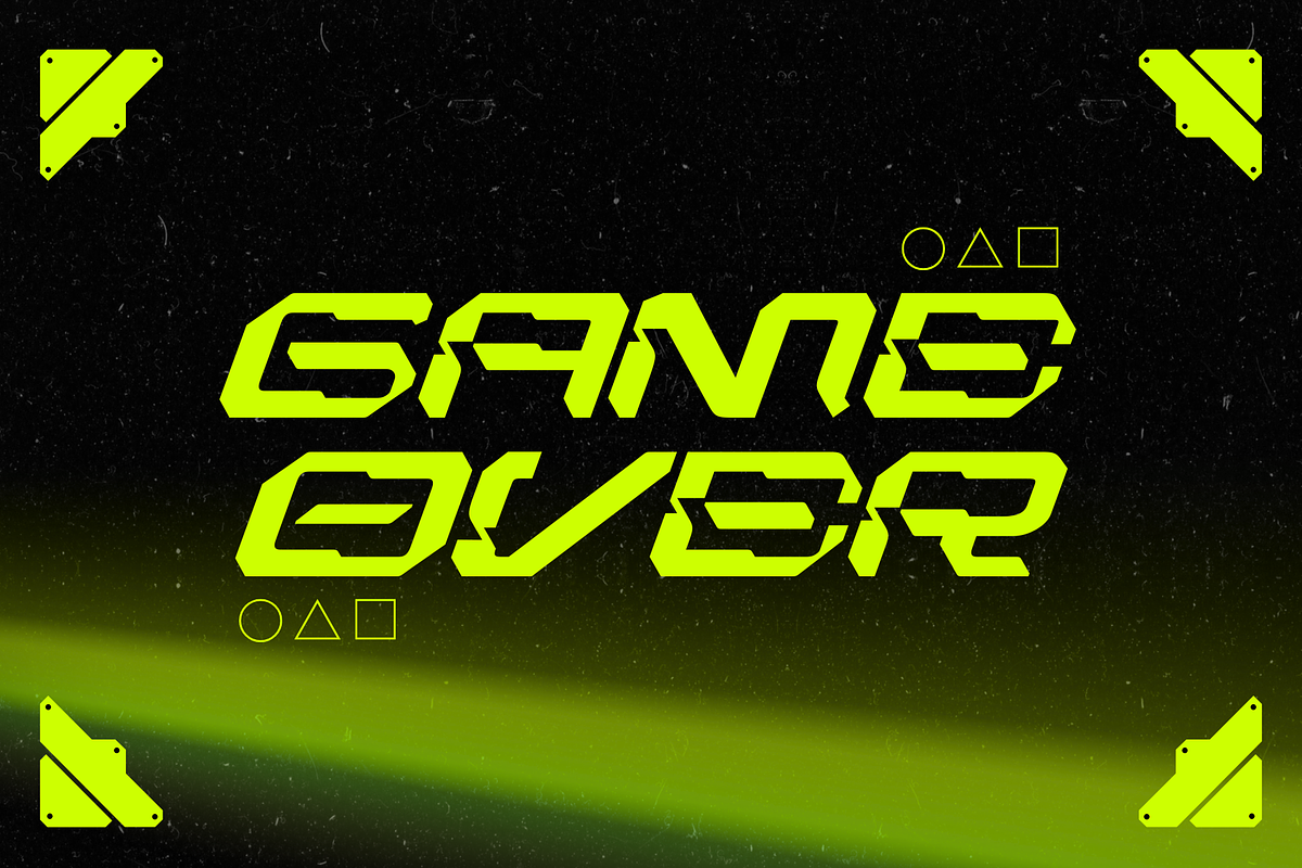 Game Sport - Branding Logo Font, a Sans Serif Font by Nirmana Visual (Photo 7 of 11)