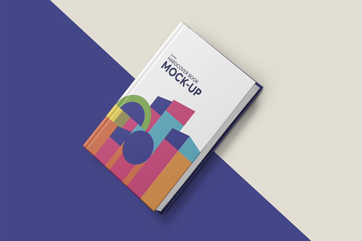 Hardcover Book Mock-up, a Print Template by Propex (Photo 11 of 21)