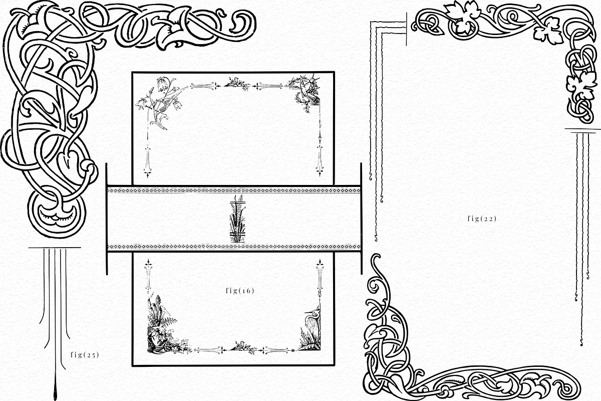 Procreate Corners and Borders, a Brush Add-On by AW Studios (Photo 5 of 9)