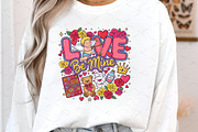 Love Be Mine Cupid,Valentine Png, an Illustration by Libby Wishes (Thumbnail 4 of 6)